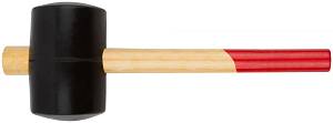 Киянка резиновая, деревянная ручка 90 мм ( 1200 гр ) КУРС