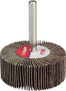 Круг шлифовальный ЗУБР "МАСТЕР" веерный лепестковый, на шпильке, тип КЛО, зерно-электрокорунд нормальный, P100, 20х50мм 36601-100