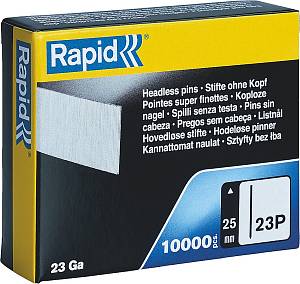 RAPID тип 23Р, 25 мм, 1000 шт, закаленные супертвердые гвозди (5001360)
