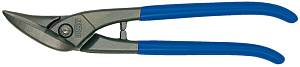 D116-260L Ножницы по металлу, левые, рез: 1.0 мм, 260 мм, непрерывный прямой и фигурный рез ERDI