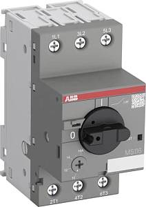 Автомат защиты ABB MS116-2.5 50kA (рег. 1.6A-2.5A) 1SAM250000R1007